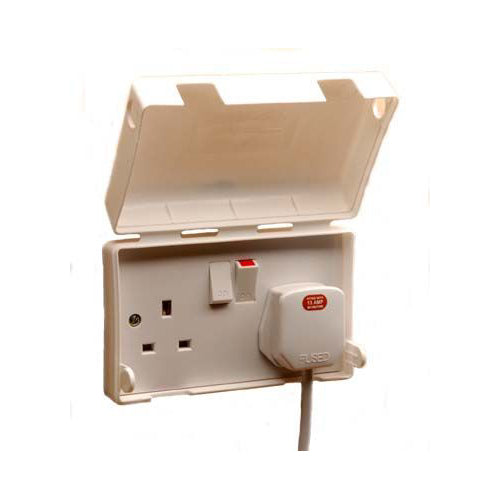 BabySecurity Double Electric Socket Cover