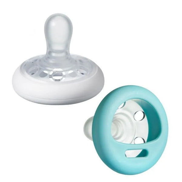 Tommee Tippee Closer to Nature Breast Like Soothers 0-6 Months - Pack of 2