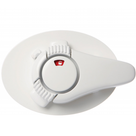 Dreambaby EZY-Check Swivel Appliance Latch – White