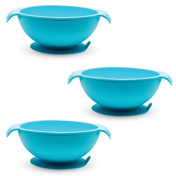Callowesse Silicone Bowls 3 Pack - Blue