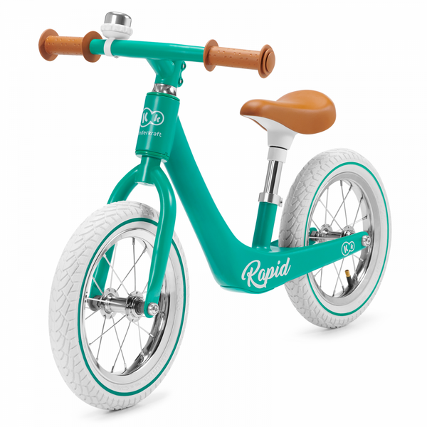 Kinderkraft Rapid Balance Bike- Midnight Green- Main Image