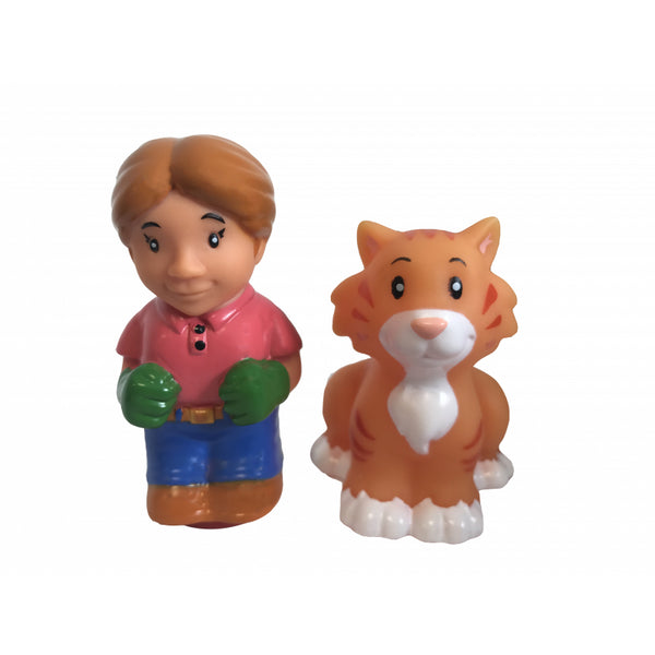 Tomy Johnny and Friends Farm Adventure Playset - Allie and Cat