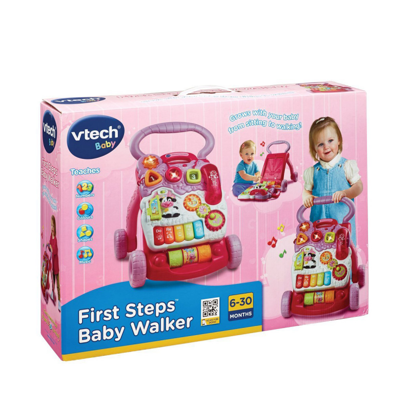 VTech First Steps Baby Walker – Pink