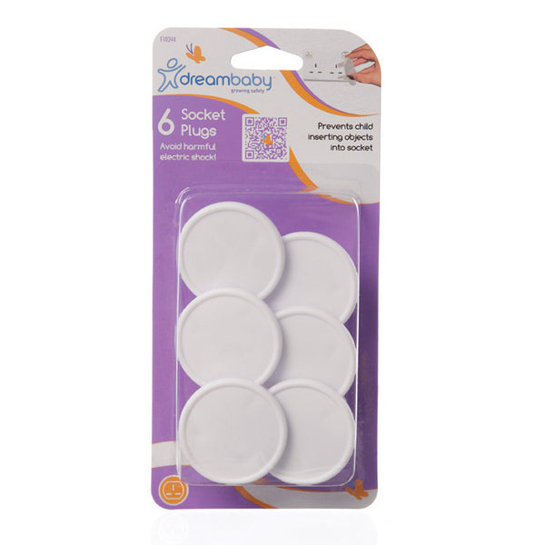 Dreambaby UK Electric Socket Covers - Pack of 6