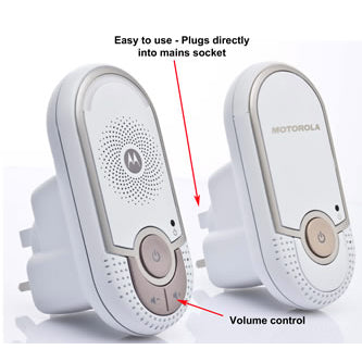 Motorola MBP8 Digital Baby Audio Monitor