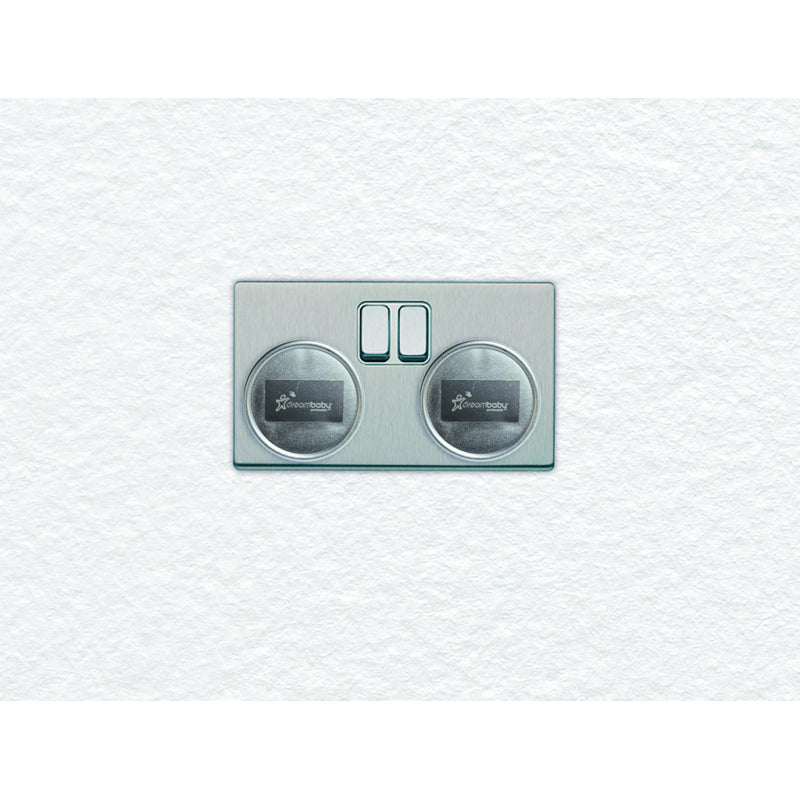 Dreambaby Style Electric Socket Covers 6pk - Silver