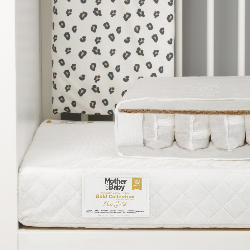 0 mother and baby pure gold cot mattress