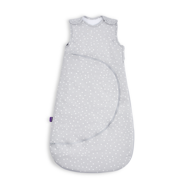 SnuzPouch Sleeping Bag, 1.0 Tog – White Spot, 6-18M