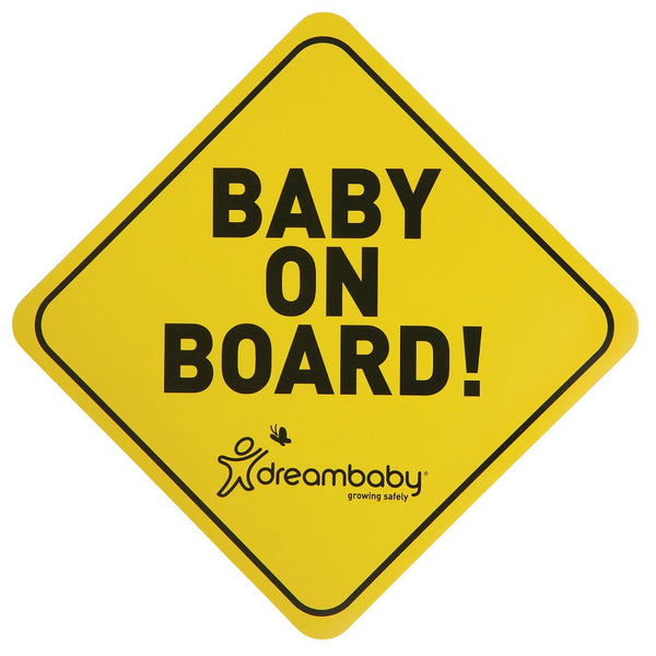 Dreambaby Adhesive Baby on Board Sign