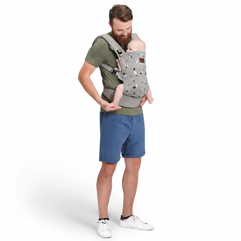 Kinderkraft Milo Baby Carrier - Grey
