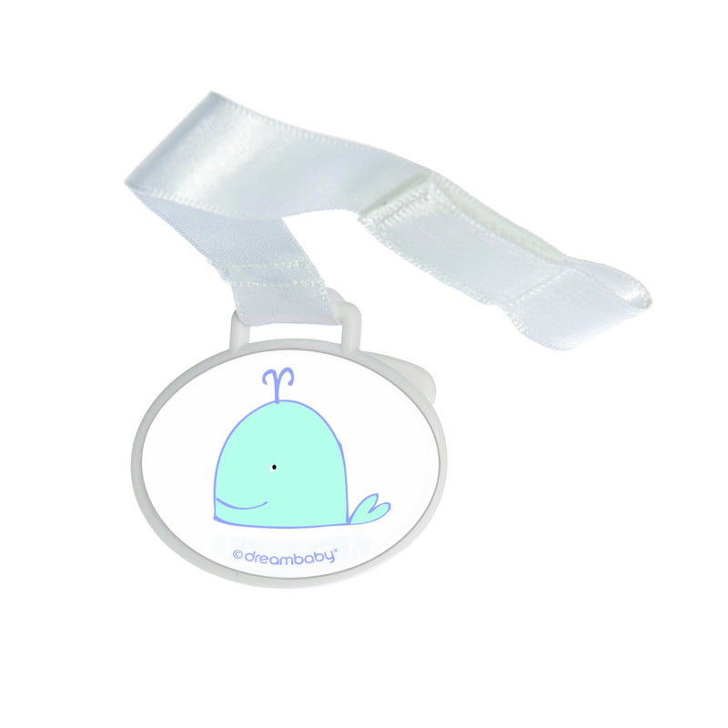 Dreambaby Soother Clip - Owl And Whale - Twin Pack