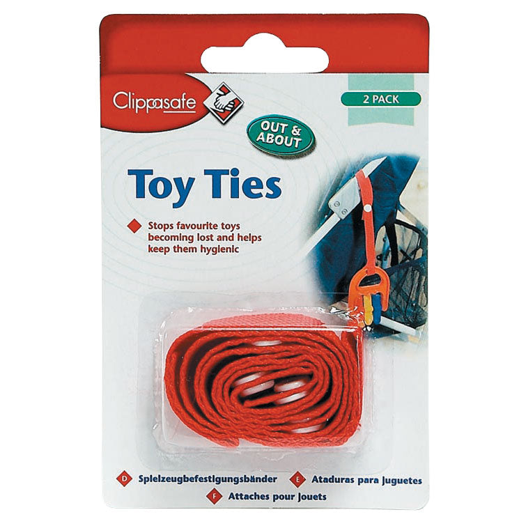 Clippasafe Toy Ties - Pack of 2