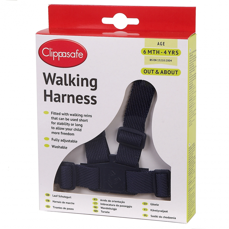 Clippasafe Walking Harness – Navy