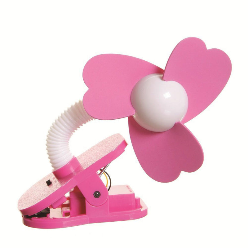 Dreambaby Portable Stroller Fan in Pink