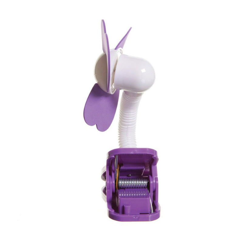 Dreambaby Portable Stroller Fan in Purple
