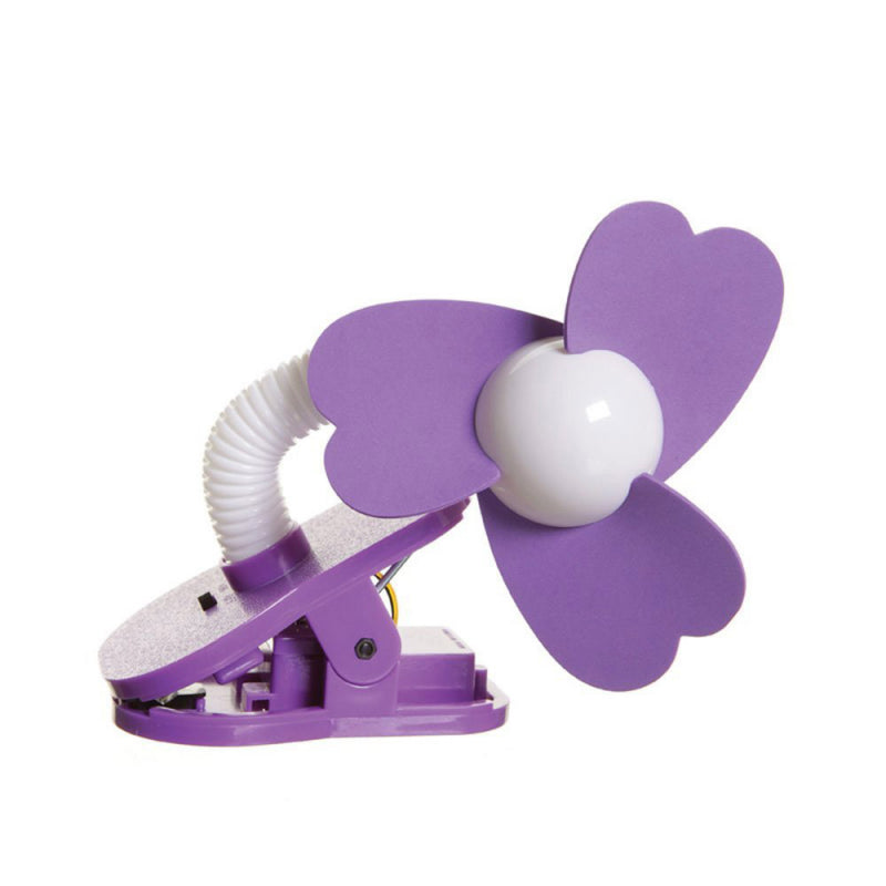 Dreambaby Portable Stroller Fan in Purple