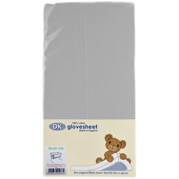 DK Glovesheet Next2Me Fitted Mattress Sheet - Grey