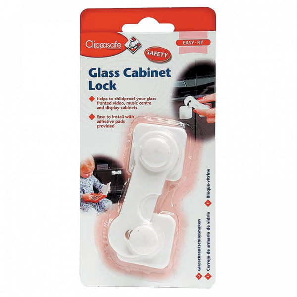 Clippasafe Glass Cabinet Lock