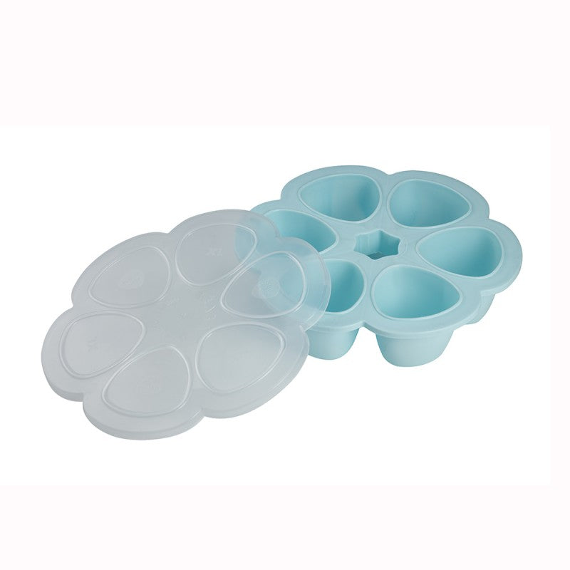 Beaba Multiportions Silicone Tray - 6 x 150ml - Blue