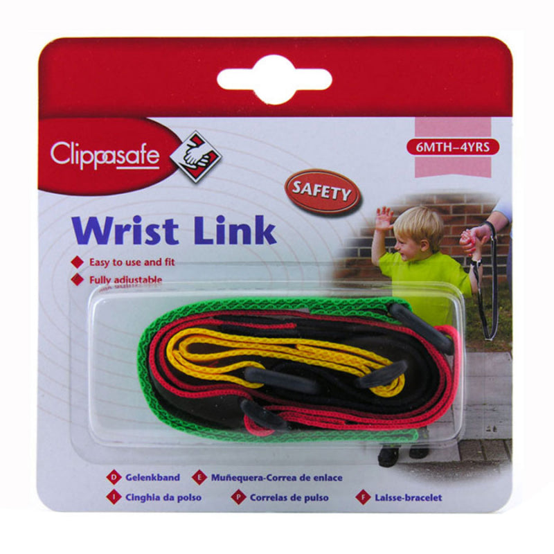 Clippasafe Multi-Coloured Wrist Link