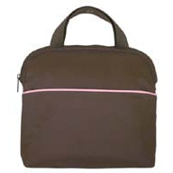JL Childress Multipurpose 4 Bottle Cooler  - Cocoa and Pink