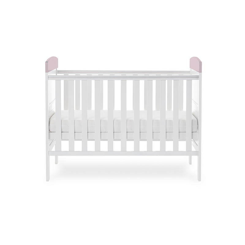 Obaby Grace Inspire Mini Cot Bed – Ready for Bed – Unicorn