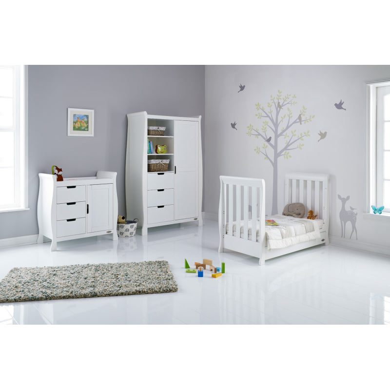 Obaby Stamford Mini 3 Piece Room Set - White