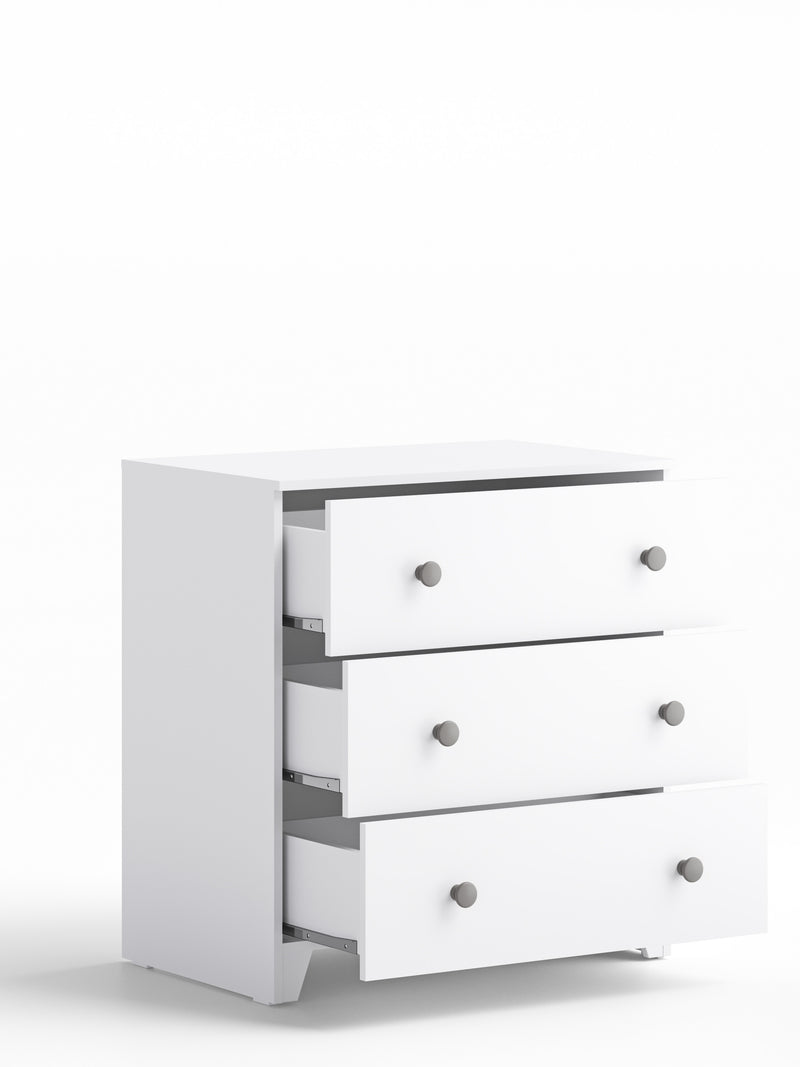 Callowesse Barnack Changing Table Dresser - White &amp; Grey