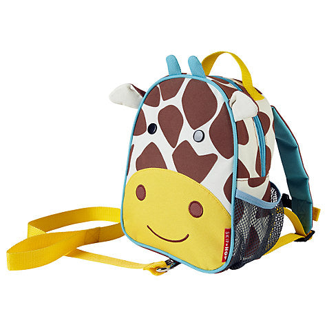 Skip Hop Zoo - Mini Backpack with Reins - Giraffe