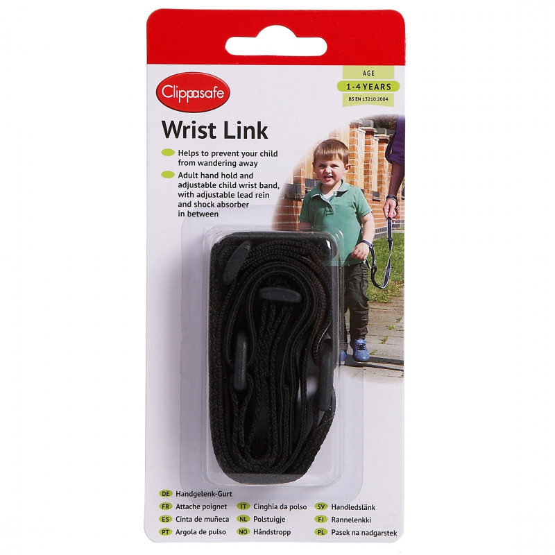 Clippasafe Wrist Link – Black