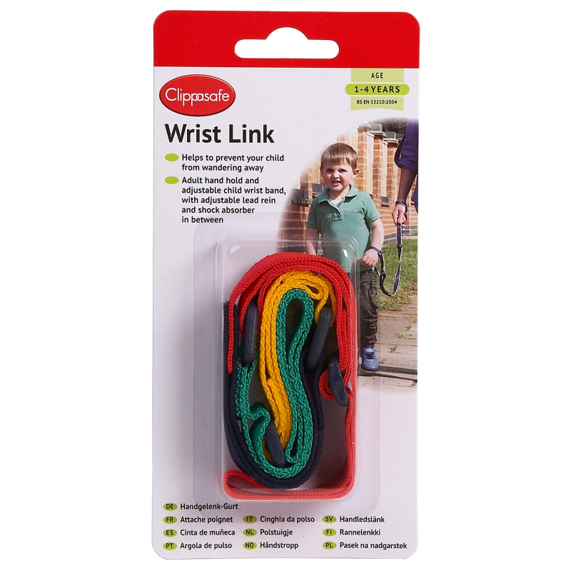 Clippasafe Wrist Link – Multicoloured