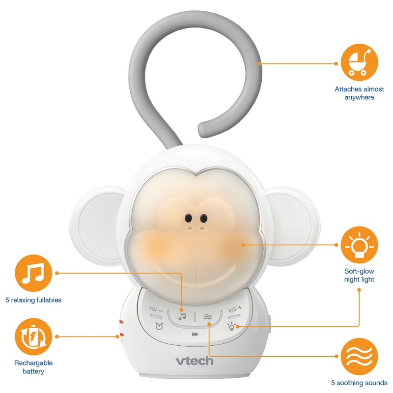 VTech Portable Soother - Myla the Monkey
