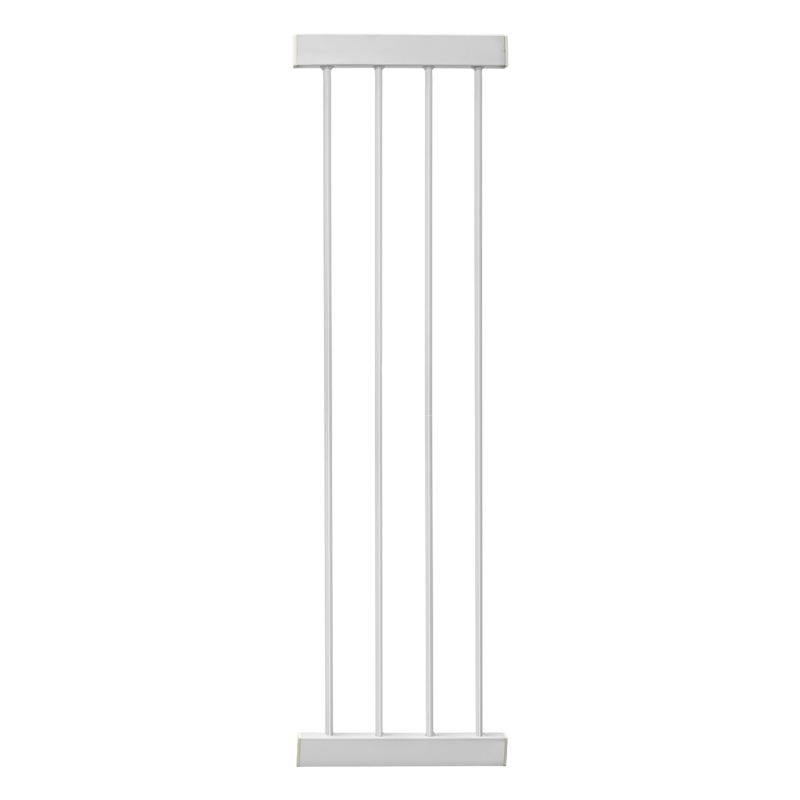 Callowesse Saluki Tall & Narrow Child & Pet Pressure Fit Safety Gate | 108-113cm x H96cm Bundle including 14cm & 28cm Extension | Suitable for Doors and Stairs | White