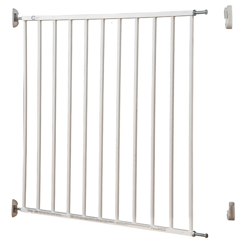 Callowesse Screwfit Metal Stair Gate – 76-81 cm – White