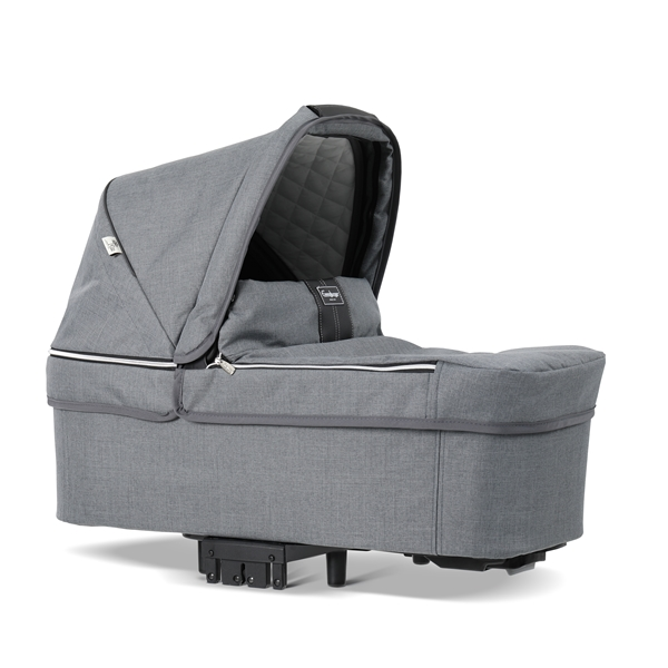 Emmaljunga NXT90 Travel System (Ergo Seat) – Silver/Lounge Grey