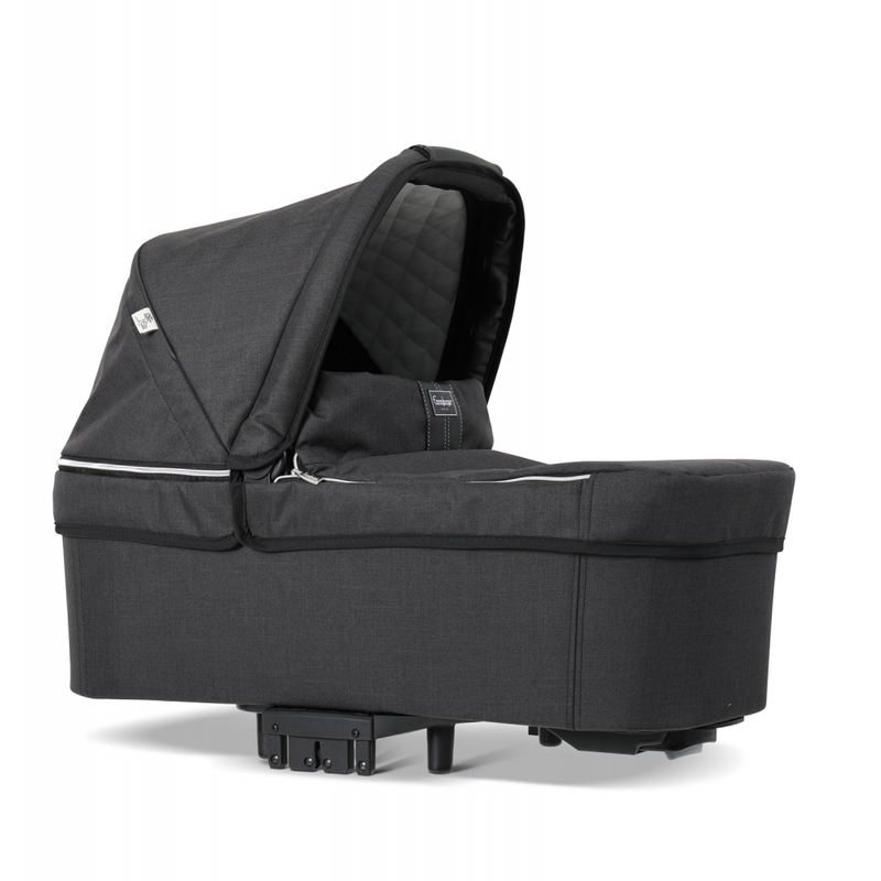 Emmaljunga NXT90 Travel System (Ergo Seat) – Silver/Lounge Black