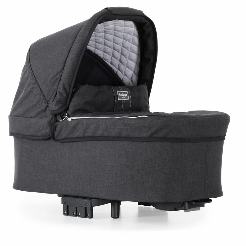 Emmaljunga NXT90 Select Egro Seat - Lounge Black CarryCot
