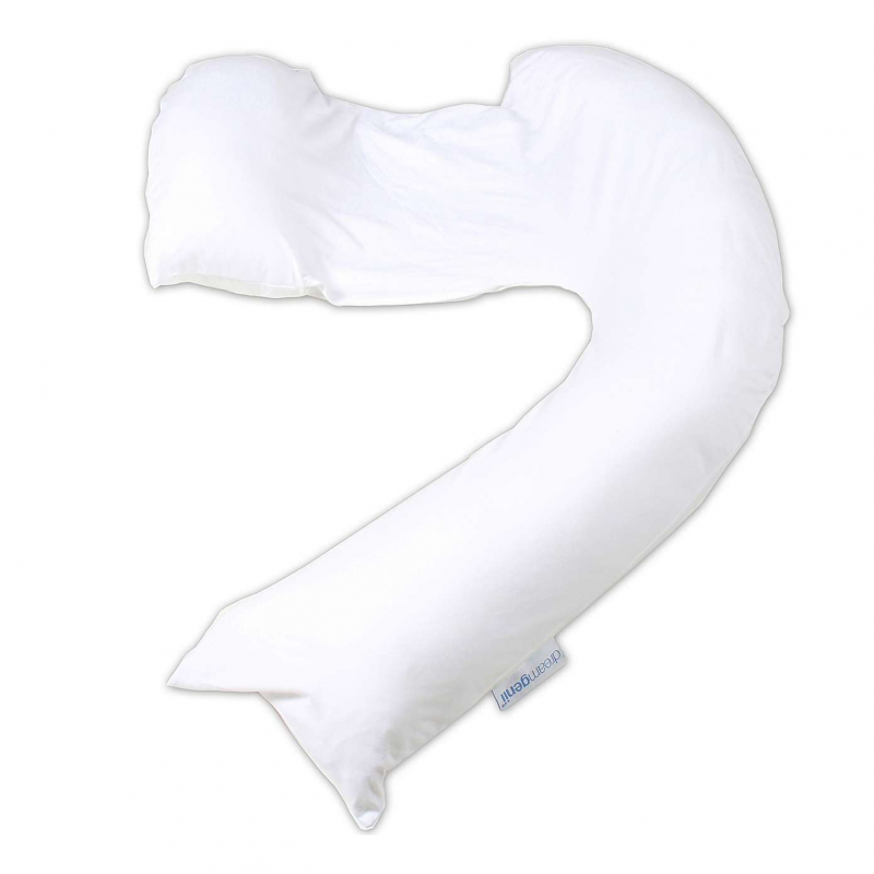 Dreamgenii Pregnancy Maternity Support Pillow – White