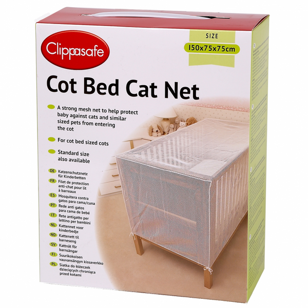 Clippasafe Cat Net for Cot Bed