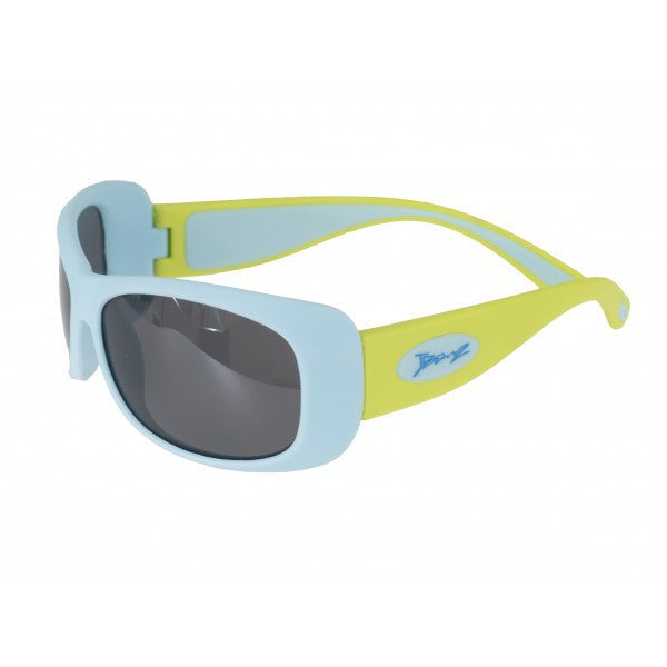BabyBanz Flexers Polarised Sunglasses - 4-10 Years - Aqua / Lime