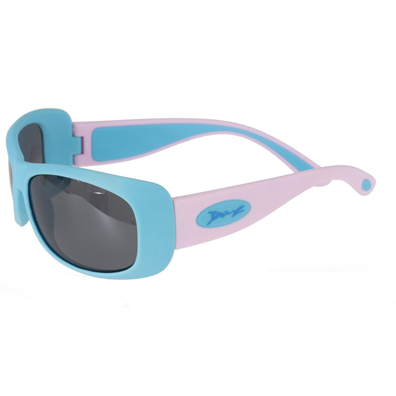 BabyBanz Flexers Polarised Sunglasses - 4-10 Years - Aqua / Pink