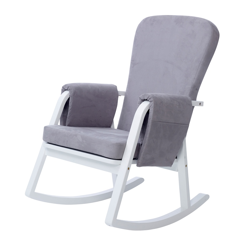 Ickle Bubba Dursley Rocking Chair – Pearl Grey