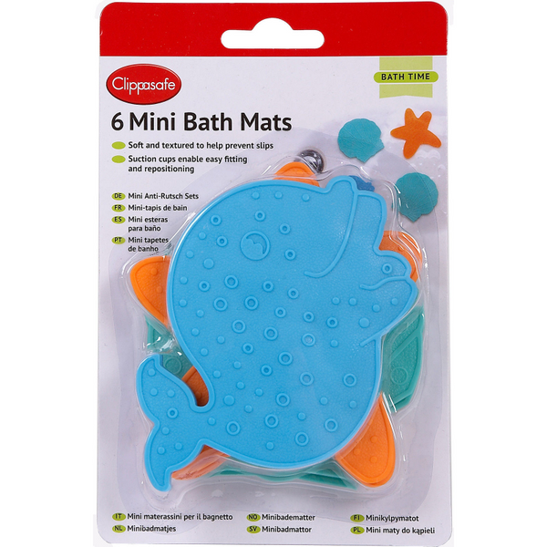 Clippasafe Mini Bath Mats – Pack of 6
