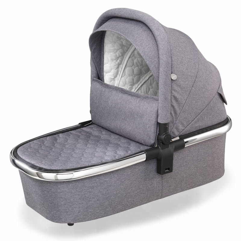 Mee-Go Pure Pearl Grey - Carrycot
