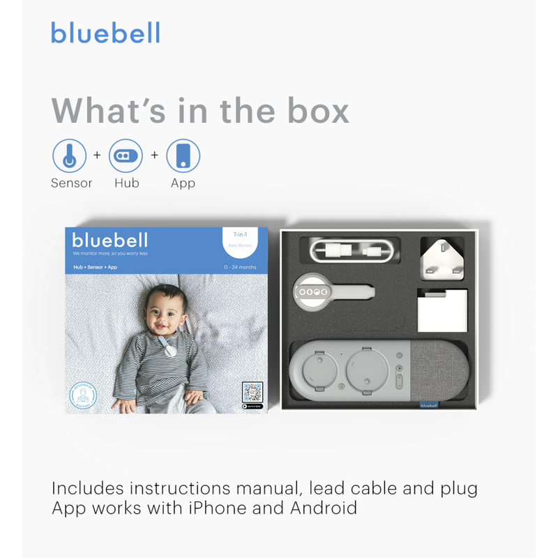 Bluebell 7-in-1 Smart Baby Monitor