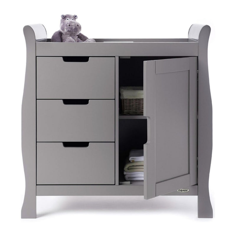 Obaby Stamford Mini 3 Piece Room Set - Taupe Grey
