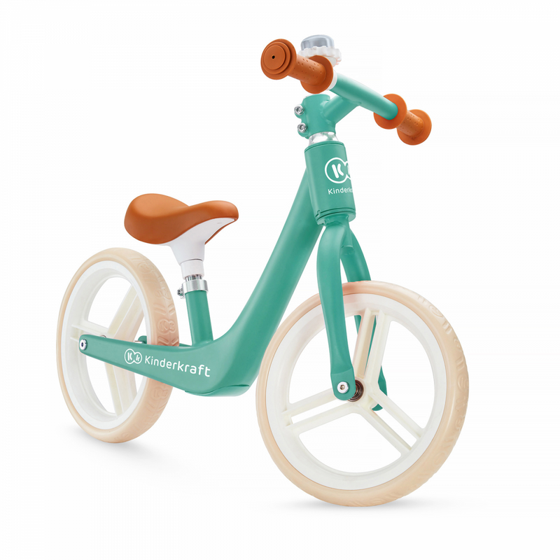 Kinderkraft Fly Plus Balance Bike- Midnight Green