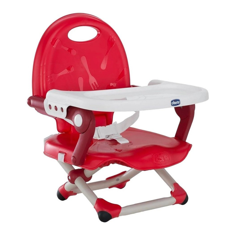 Chicco Pocket Snack Booster Seat Highchair – Cherry