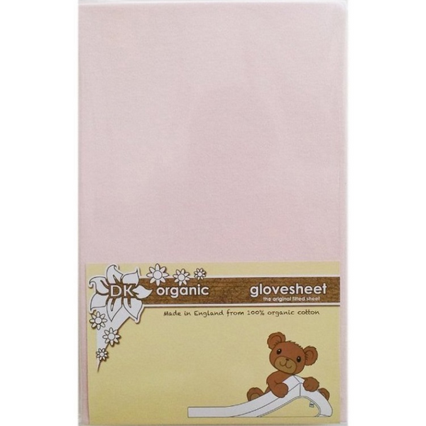 DK Glovesheet Organic – Next2Me Fitted Mattress Sheet – Pink