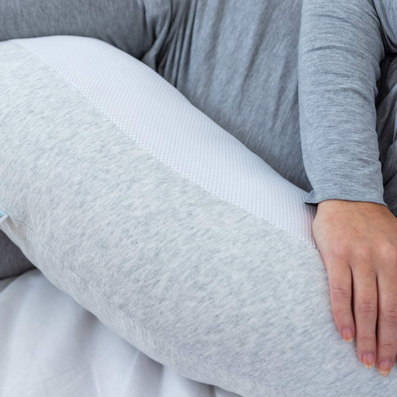 Purflo Breathe Pregnancy Pillow – Minimal Grey